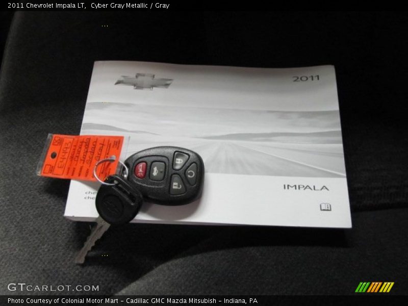 Cyber Gray Metallic / Gray 2011 Chevrolet Impala LT
