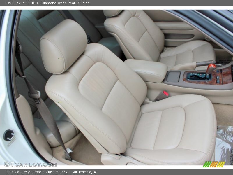 Front Seat of 1998 SC 400