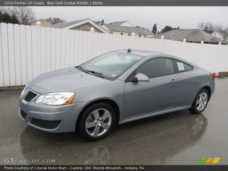  2009 G6 Coupe Blue Gold Crystal Metallic