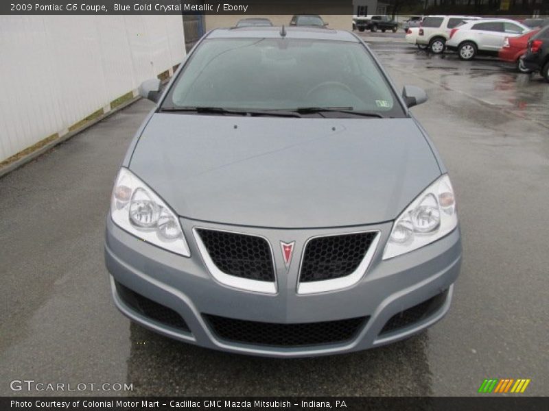  2009 G6 Coupe Blue Gold Crystal Metallic
