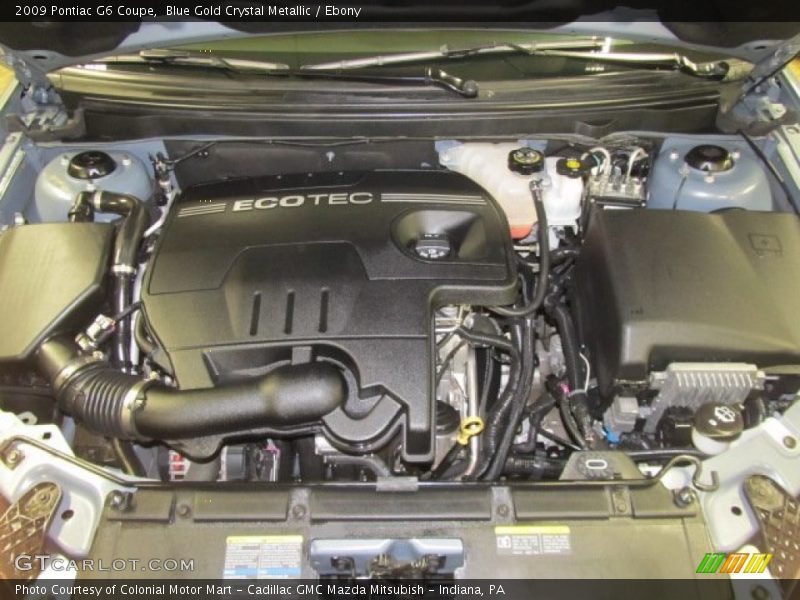  2009 G6 Coupe Engine - 2.4 Liter DOHC 16-Valve VVT 4 Cylinder