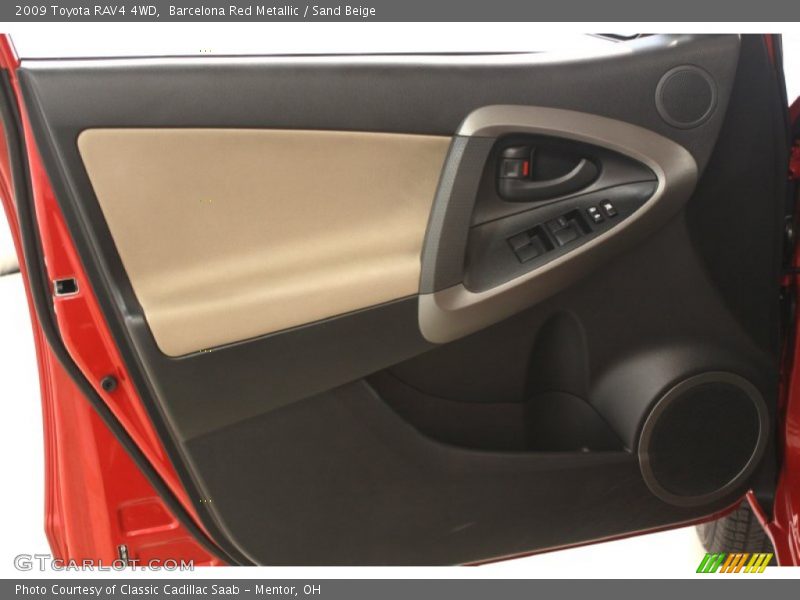Barcelona Red Metallic / Sand Beige 2009 Toyota RAV4 4WD