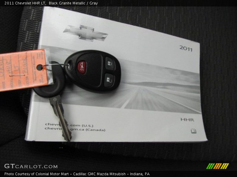 Black Granite Metallic / Gray 2011 Chevrolet HHR LT