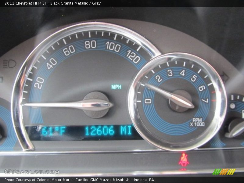Black Granite Metallic / Gray 2011 Chevrolet HHR LT