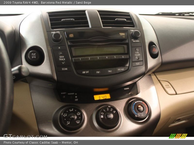 Barcelona Red Metallic / Sand Beige 2009 Toyota RAV4 4WD