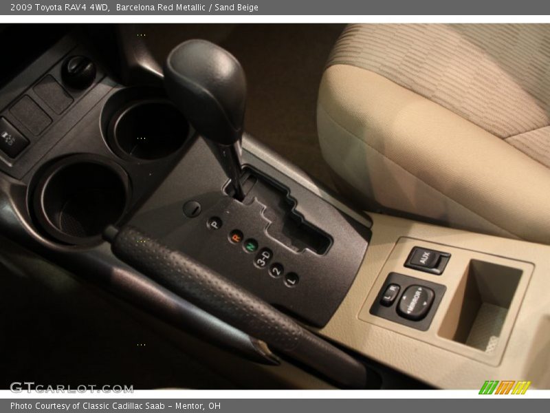Barcelona Red Metallic / Sand Beige 2009 Toyota RAV4 4WD
