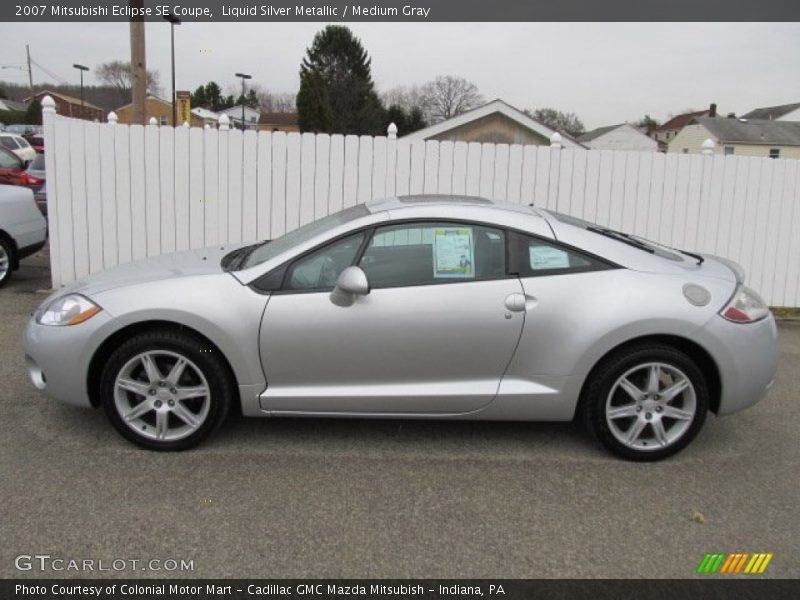  2007 Eclipse SE Coupe Liquid Silver Metallic