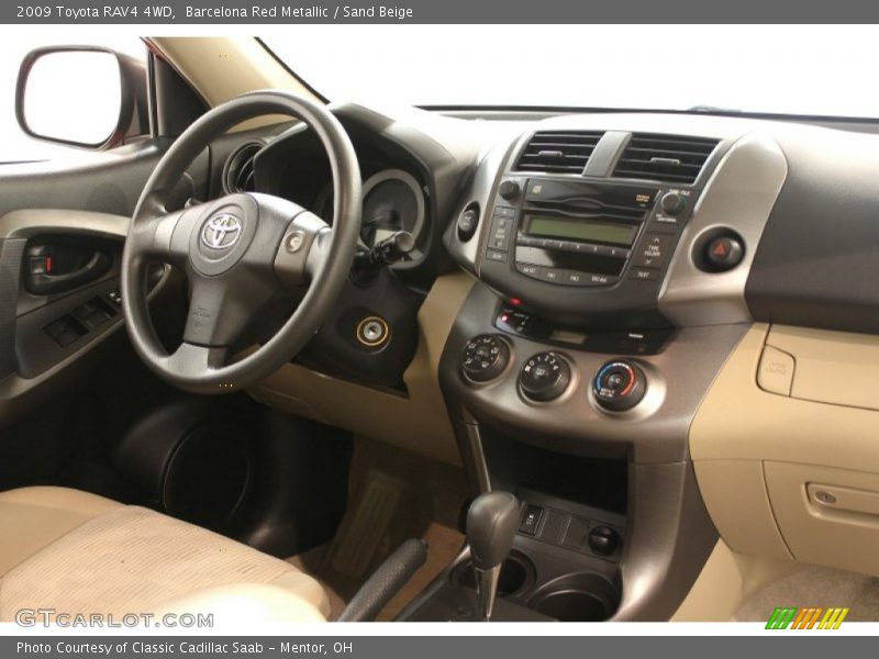 Barcelona Red Metallic / Sand Beige 2009 Toyota RAV4 4WD