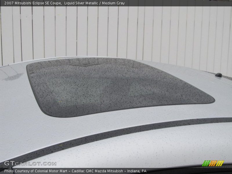 Liquid Silver Metallic / Medium Gray 2007 Mitsubishi Eclipse SE Coupe