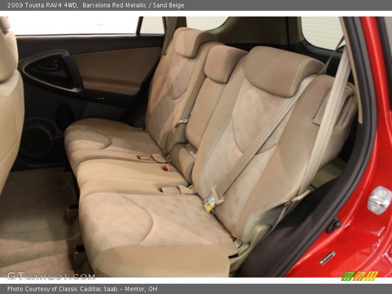 Barcelona Red Metallic / Sand Beige 2009 Toyota RAV4 4WD