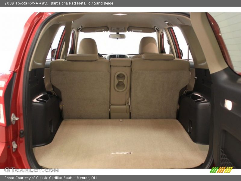 Barcelona Red Metallic / Sand Beige 2009 Toyota RAV4 4WD