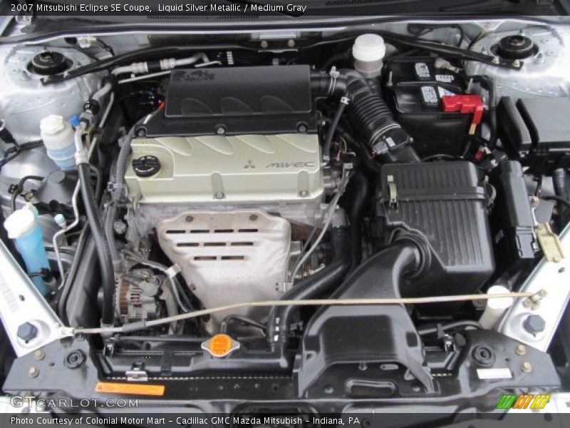  2007 Eclipse SE Coupe Engine - 2.4 Liter DOHC 16-Valve MIVEC 4 Cylinder