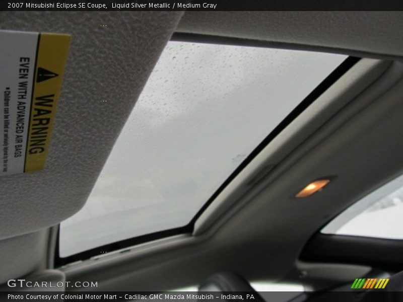 Liquid Silver Metallic / Medium Gray 2007 Mitsubishi Eclipse SE Coupe