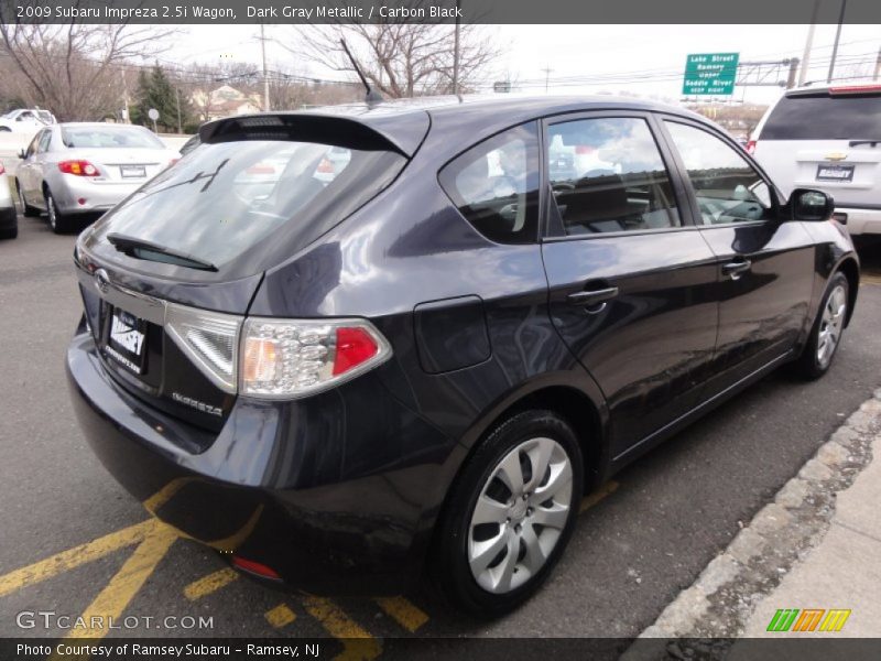Dark Gray Metallic / Carbon Black 2009 Subaru Impreza 2.5i Wagon