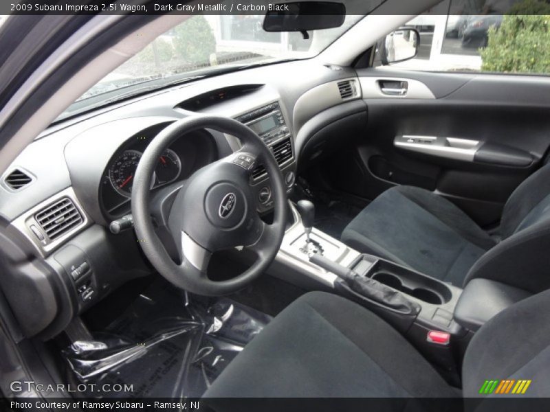 Dark Gray Metallic / Carbon Black 2009 Subaru Impreza 2.5i Wagon