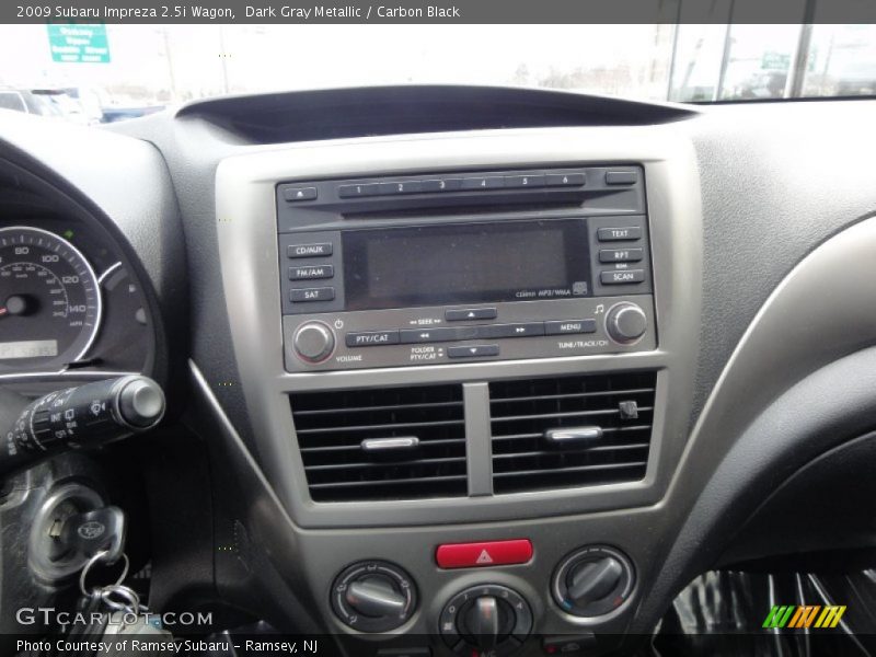 Dark Gray Metallic / Carbon Black 2009 Subaru Impreza 2.5i Wagon