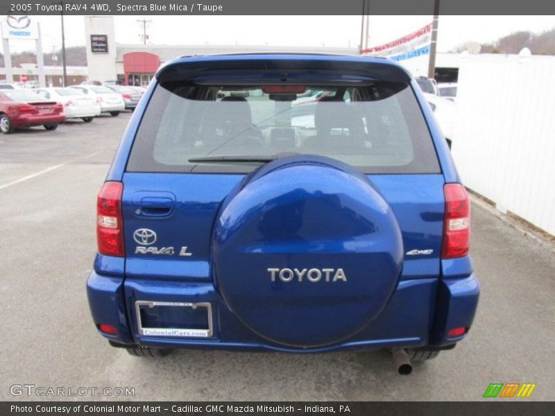 Spectra Blue Mica / Taupe 2005 Toyota RAV4 4WD