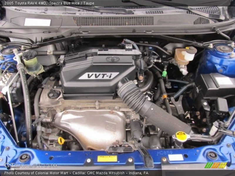 Spectra Blue Mica / Taupe 2005 Toyota RAV4 4WD