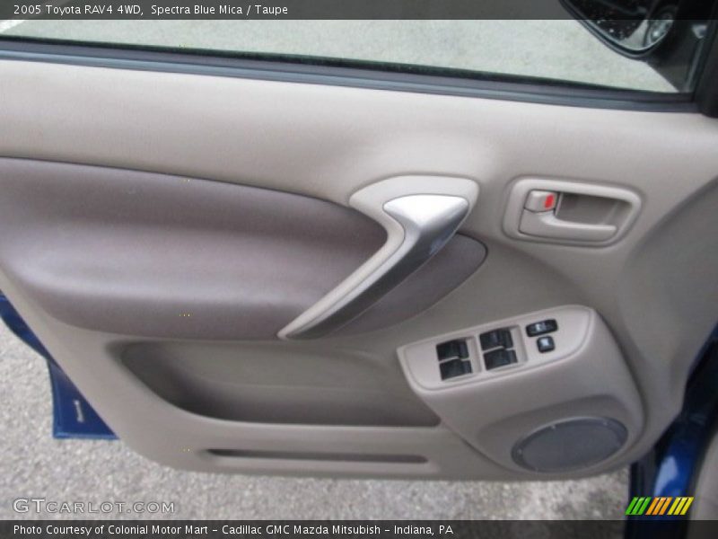 Spectra Blue Mica / Taupe 2005 Toyota RAV4 4WD
