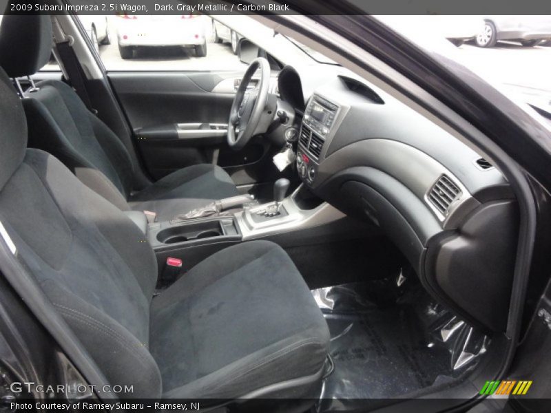 Dark Gray Metallic / Carbon Black 2009 Subaru Impreza 2.5i Wagon