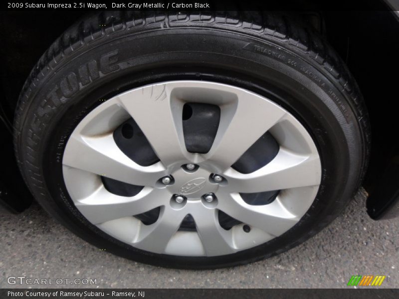 Dark Gray Metallic / Carbon Black 2009 Subaru Impreza 2.5i Wagon