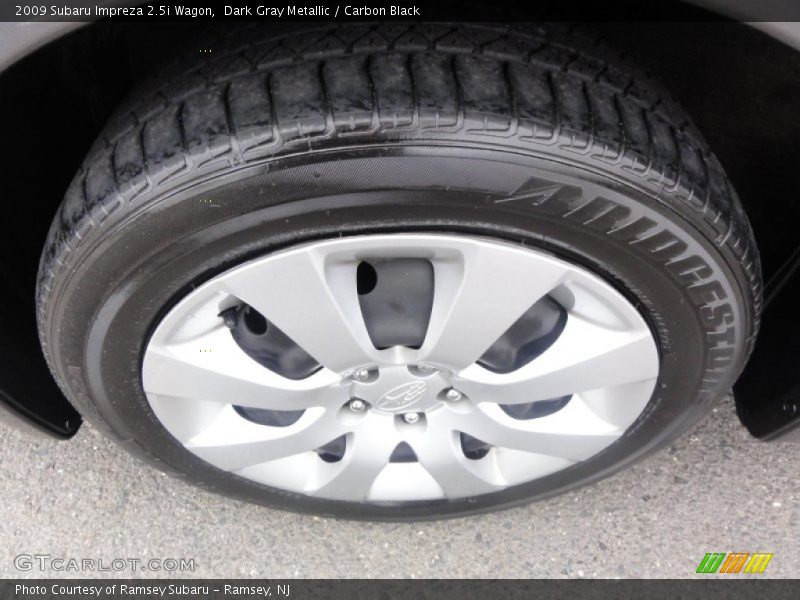 Dark Gray Metallic / Carbon Black 2009 Subaru Impreza 2.5i Wagon