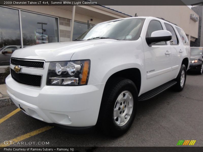Summit White / Light Cashmere 2009 Chevrolet Tahoe LT 4x4