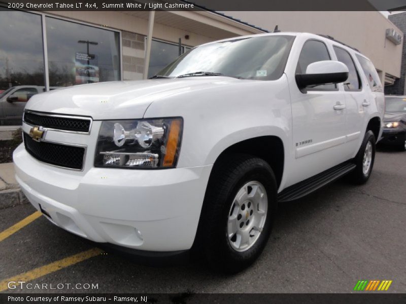 Summit White / Light Cashmere 2009 Chevrolet Tahoe LT 4x4