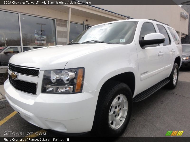 Summit White / Light Cashmere 2009 Chevrolet Tahoe LT 4x4