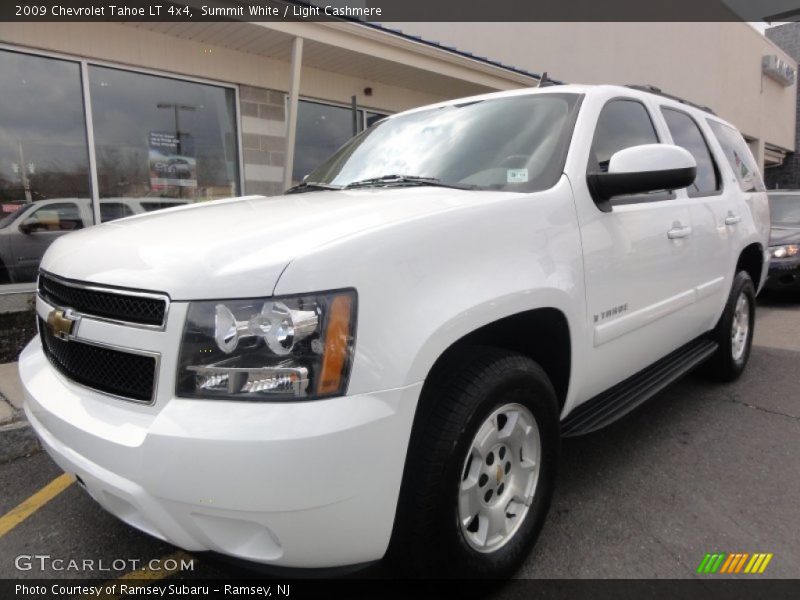 Summit White / Light Cashmere 2009 Chevrolet Tahoe LT 4x4