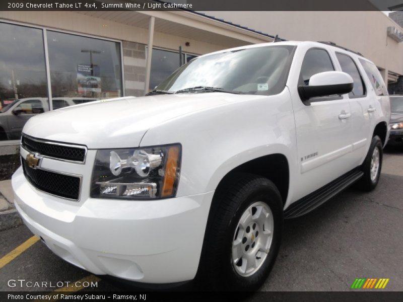 Summit White / Light Cashmere 2009 Chevrolet Tahoe LT 4x4