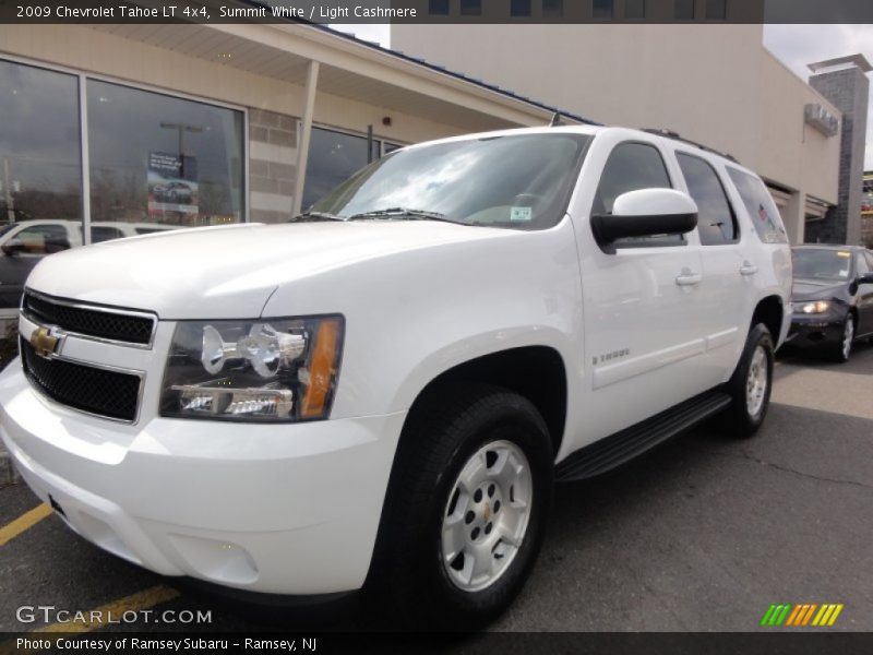 Summit White / Light Cashmere 2009 Chevrolet Tahoe LT 4x4