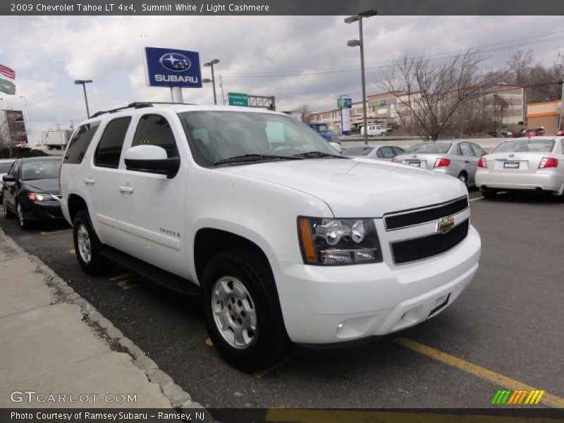 Summit White / Light Cashmere 2009 Chevrolet Tahoe LT 4x4