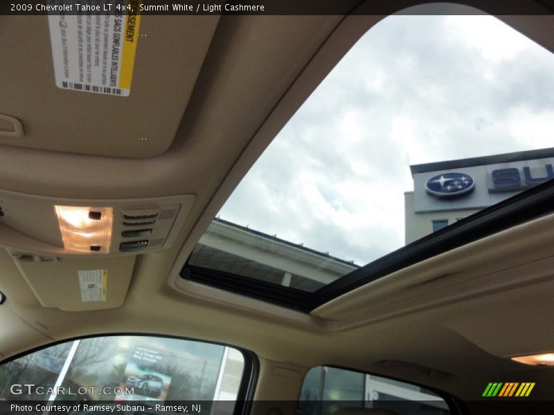 Summit White / Light Cashmere 2009 Chevrolet Tahoe LT 4x4