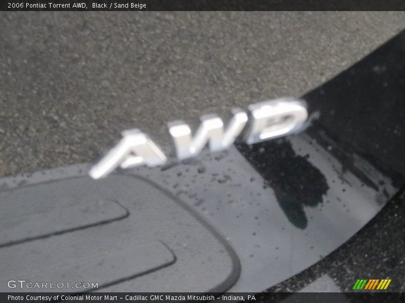 Black / Sand Beige 2006 Pontiac Torrent AWD