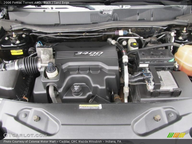 Black / Sand Beige 2006 Pontiac Torrent AWD