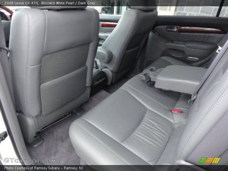 Blizzard White Pearl / Dark Gray 2008 Lexus GX 470