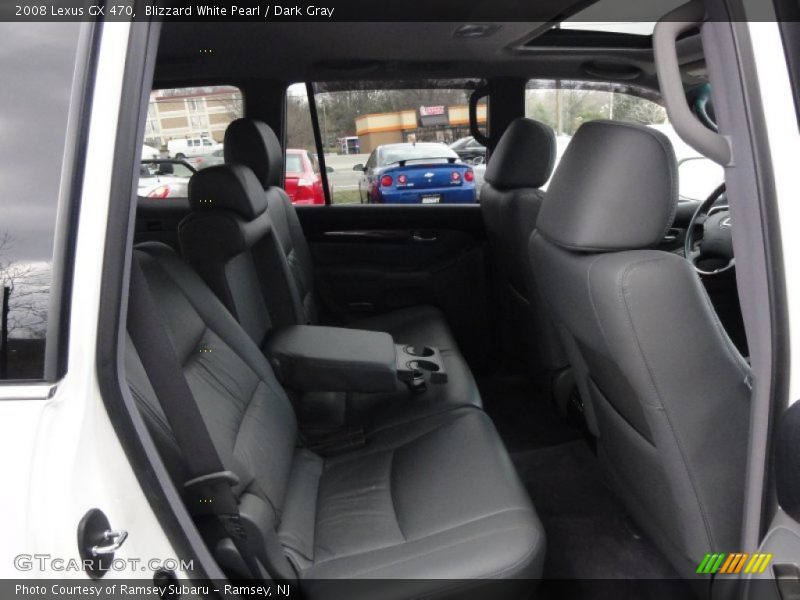 Blizzard White Pearl / Dark Gray 2008 Lexus GX 470