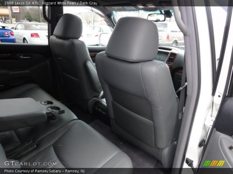 Blizzard White Pearl / Dark Gray 2008 Lexus GX 470