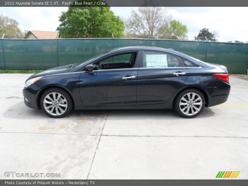  2012 Sonata SE 2.0T Pacific Blue Pearl
