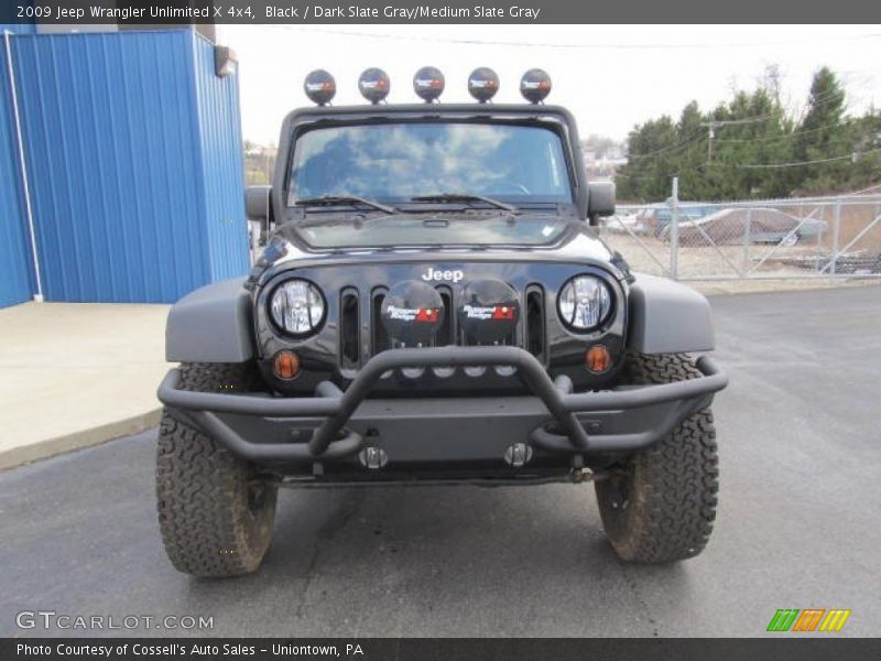 Black / Dark Slate Gray/Medium Slate Gray 2009 Jeep Wrangler Unlimited X 4x4