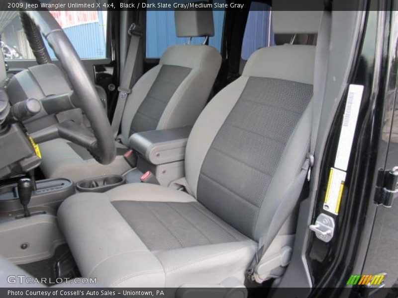  2009 Wrangler Unlimited X 4x4 Dark Slate Gray/Medium Slate Gray Interior