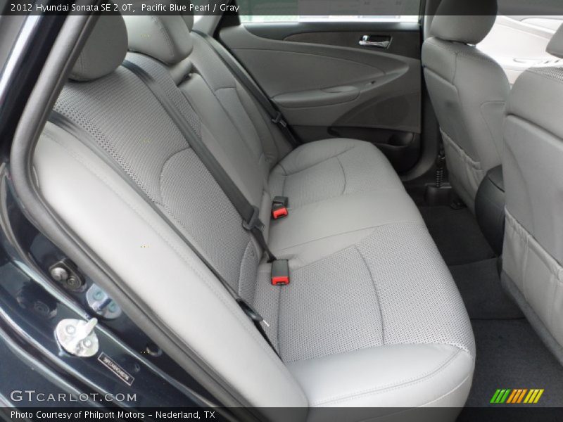  2012 Sonata SE 2.0T Gray Interior
