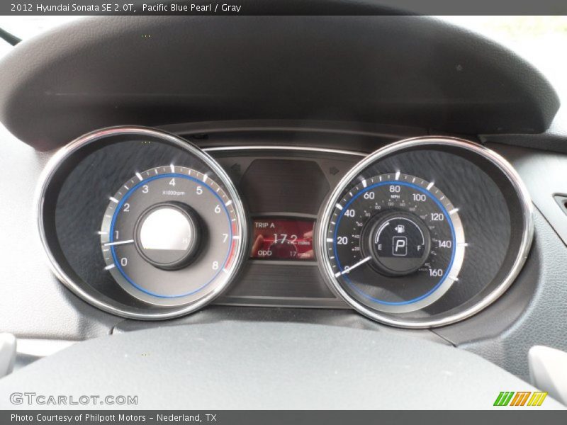  2012 Sonata SE 2.0T SE 2.0T Gauges