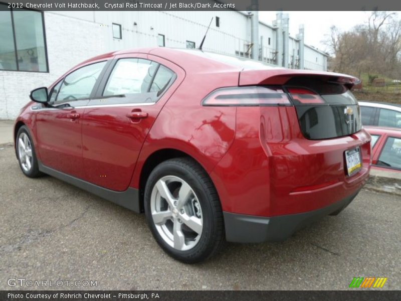 Crystal Red Tintcoat / Jet Black/Dark Accents 2012 Chevrolet Volt Hatchback