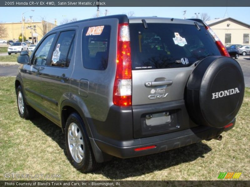 Satin Silver Metallic / Black 2005 Honda CR-V EX 4WD