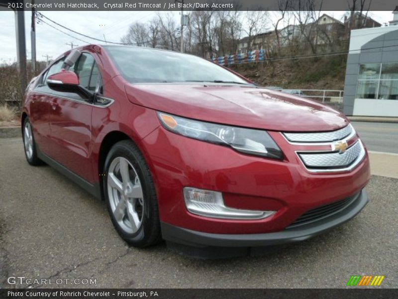 Crystal Red Tintcoat / Jet Black/Dark Accents 2012 Chevrolet Volt Hatchback