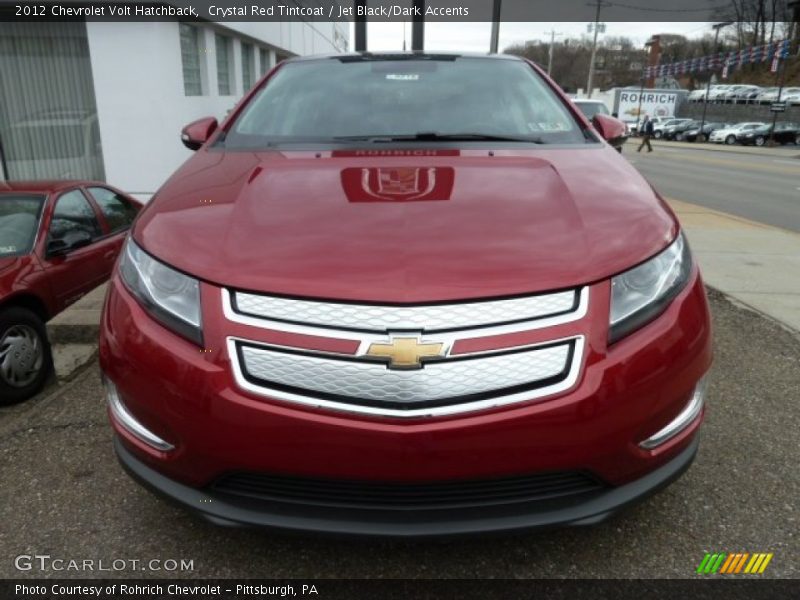 Crystal Red Tintcoat / Jet Black/Dark Accents 2012 Chevrolet Volt Hatchback