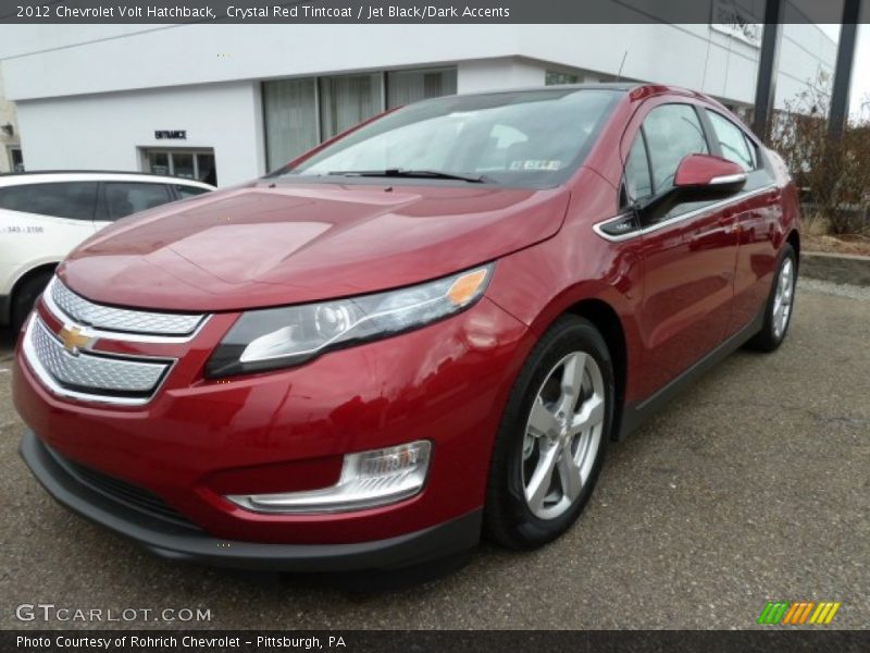 Crystal Red Tintcoat / Jet Black/Dark Accents 2012 Chevrolet Volt Hatchback