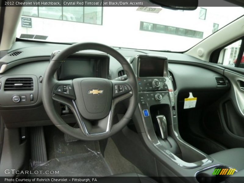 Crystal Red Tintcoat / Jet Black/Dark Accents 2012 Chevrolet Volt Hatchback